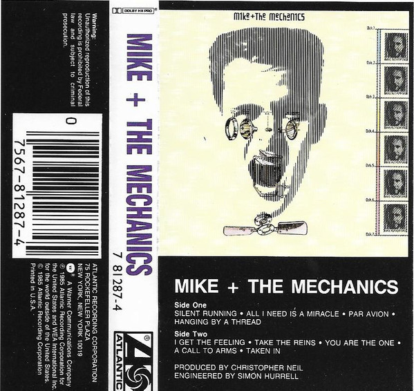 Mike + The Mechanics – Mike + The Mechanics cassette usado