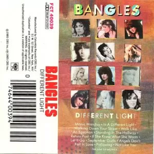 Bangles – Different Light cassette usado