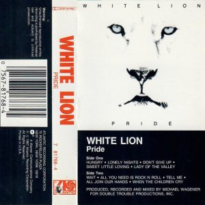 White Lion – Pride cassette usado