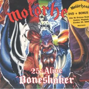 Motörhead – 25 & Alive "Boneshaker" cd + dvd nuevo