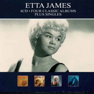 Etta James – Four Classic Albums Plus Singles box 4 cd nuevo