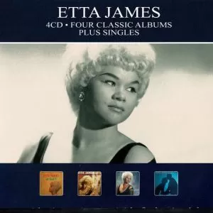 Etta James – Four Classic Albums Plus Singles box 4 cd nuevo