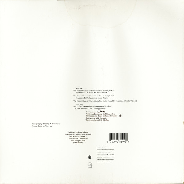 Quincy Jones – The Secret Garden (Sweet Seduction Suite) maxi single usado - Imagen 2