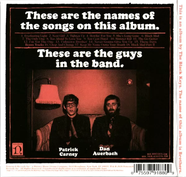 The Black Keys – Brothers cd nuevo - Imagen 2