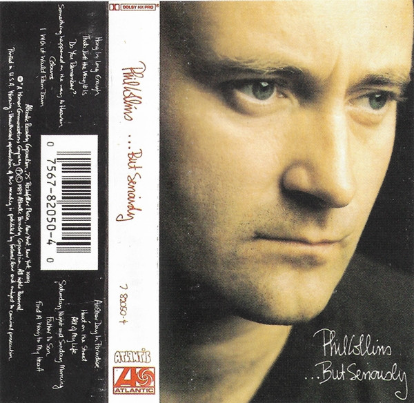 Phil Collins – ...But Seriously cassette usado