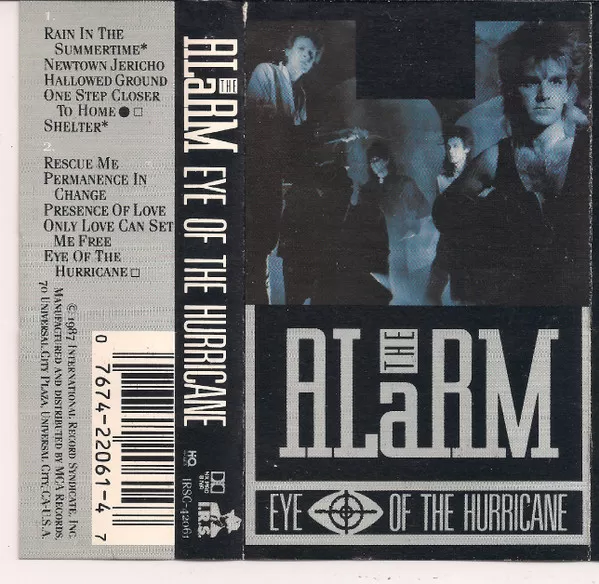 The Alarm – Eye Of The Hurricane cassette usado