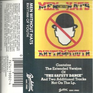 Men Without Hats – Rhythm Of Youth   cassette usado