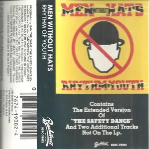 Men Without Hats – Rhythm Of Youth   cassette usado