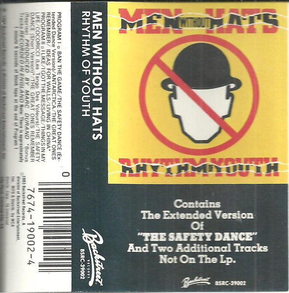 Men Without Hats – Rhythm Of Youth cassette usado