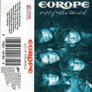 Europe – Out Of This World cassette usado
