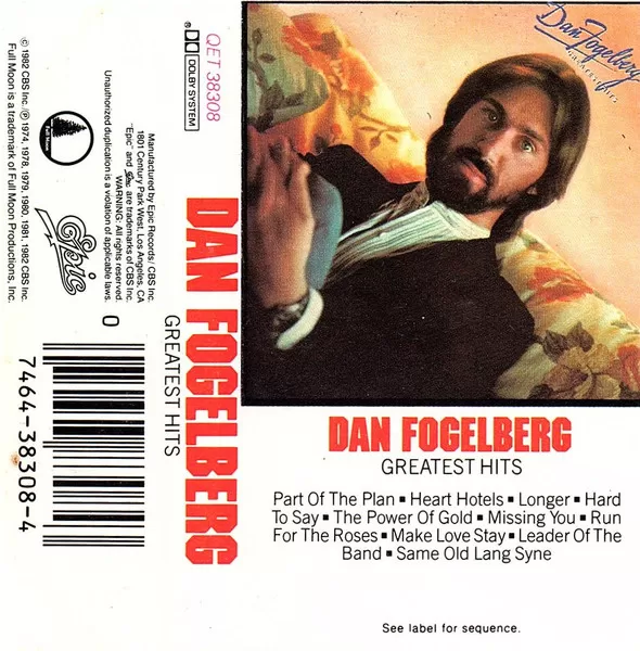 Dan Fogelberg – Greatest Hits cassette usado