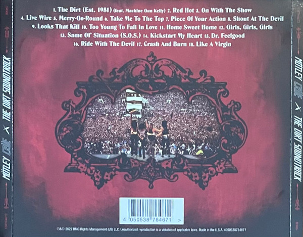 Mötley Crüe – The Dirt Soundtrack cd nuevo - Imagen 2