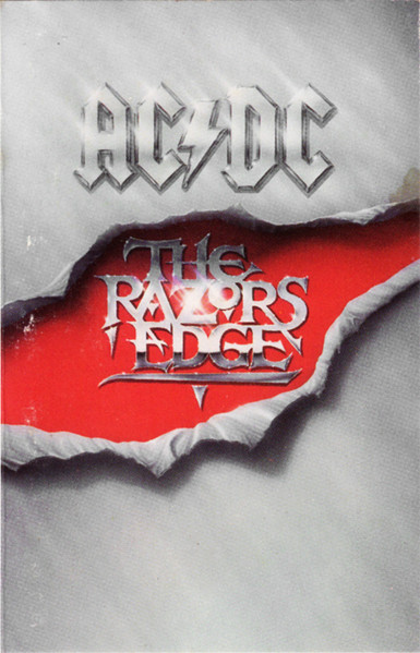 AC/DC – The Razors Edge cassette usado