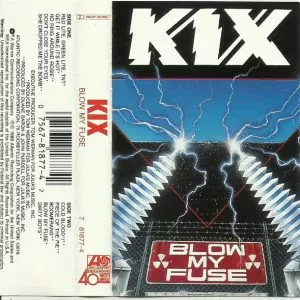 Kix – Blow My Fuse cassette usado
