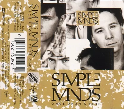Simple Minds – Once Upon A Time cassette usado