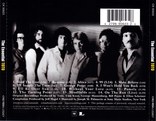 Toto – The Essential Toto cd nuevo - Imagen 2