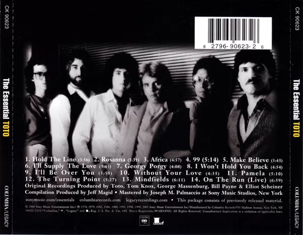 Toto – The Essential Toto cd nuevo - Imagen 2