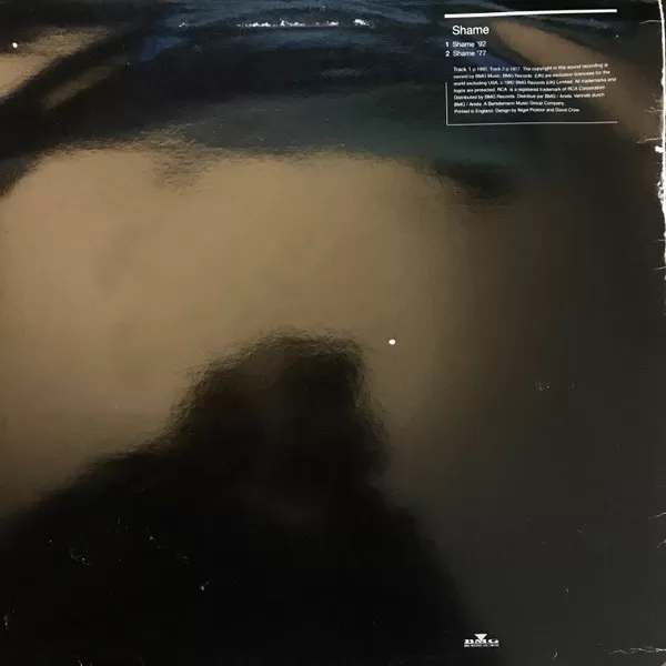Evelyn Champagne King – Shame maxi single usado - Imagen 2