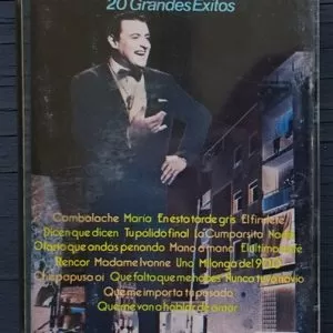 Julio Sosa – 20 Grandes Exitos cassette usado
