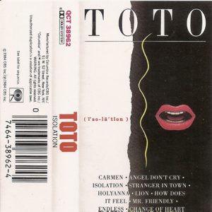 Toto – Isolation   cassette usado