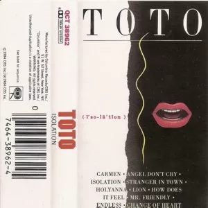 Toto – Isolation cassette usado