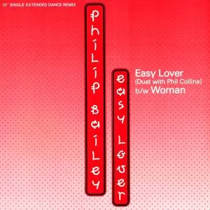 Philip Bailey Duet With Phil Collins / Philip Bailey – Easy Lover (Extended Dance Remix) b/w Woman maxi single usado