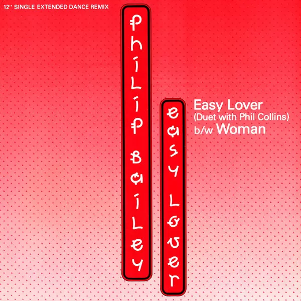 Philip Bailey Duet With Phil Collins / Philip Bailey – Easy Lover (Extended Dance Remix) b/w Woman maxi single usado