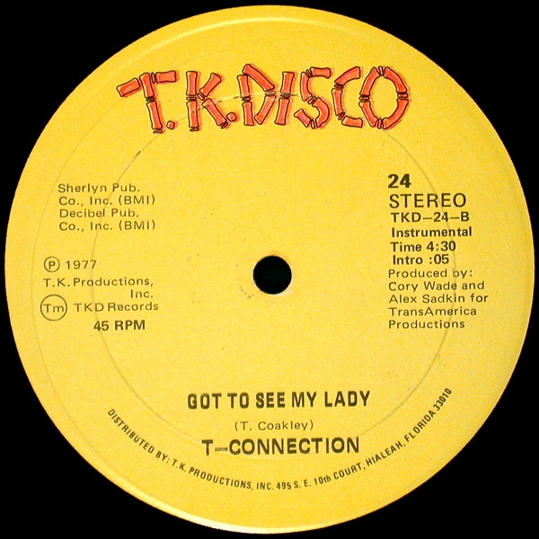 T-Connection – Do What You Wanna Do / Got To See My Lady maxi single usado - Imagen 2
