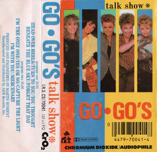 Go-Go's – Talk Show cassette usado