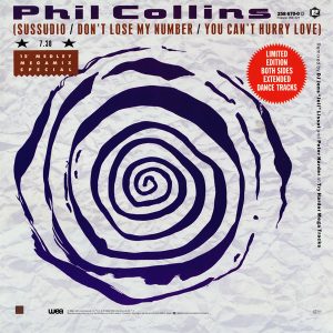 Phil Collins – (Sussudio / Don't Lose My Number / You Can't Hurry Love) / Take Me Home (Extended Version)   maxi single usado