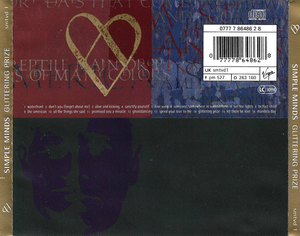 Simple Minds – Glittering Prize 81/92 cd nuevo - Imagen 2