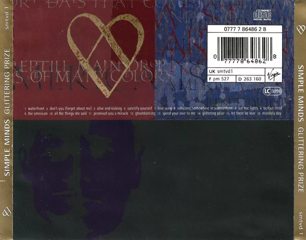 Simple Minds – Glittering Prize 81/92 cd nuevo - Imagen 2