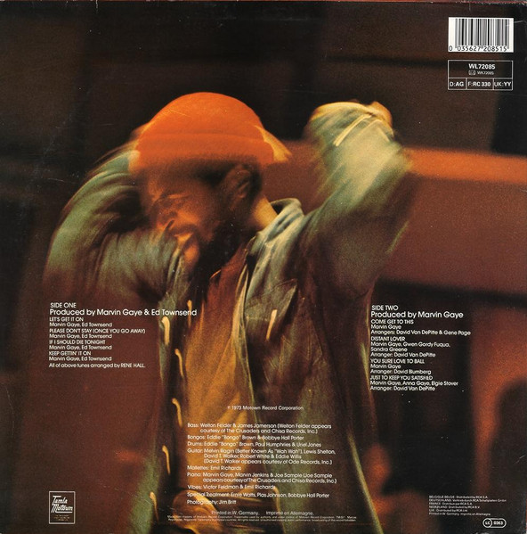 Marvin Gaye – Let's Get It On vinilo nuevo - Imagen 2