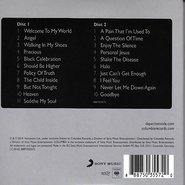 Depeche Mode – Live In Berlin (Soundtrack) cd doble nuevo - Imagen 2