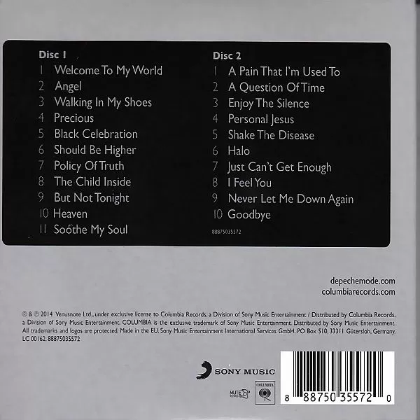Depeche Mode – Live In Berlin (Soundtrack) cd doble nuevo - Imagen 2