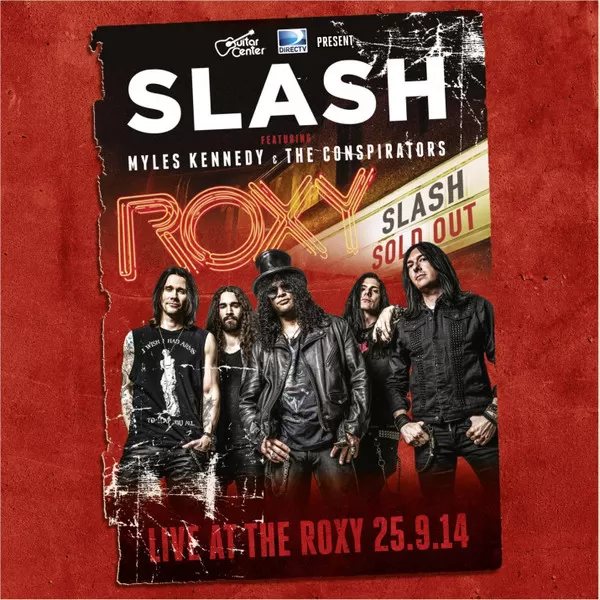 Slash Featuring Myles Kennedy & The Conspirators – Live At The Roxy 25.9.14 vinilo triple nuevo