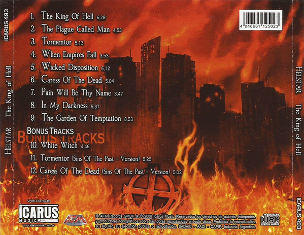 Helstar – The King Of Hell cd nuevo - Imagen 2