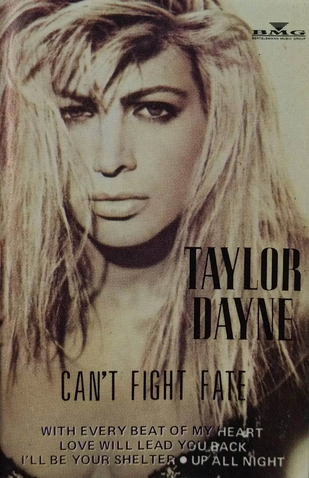 Taylor Dayne – Can't Fight Fate cassette usado
