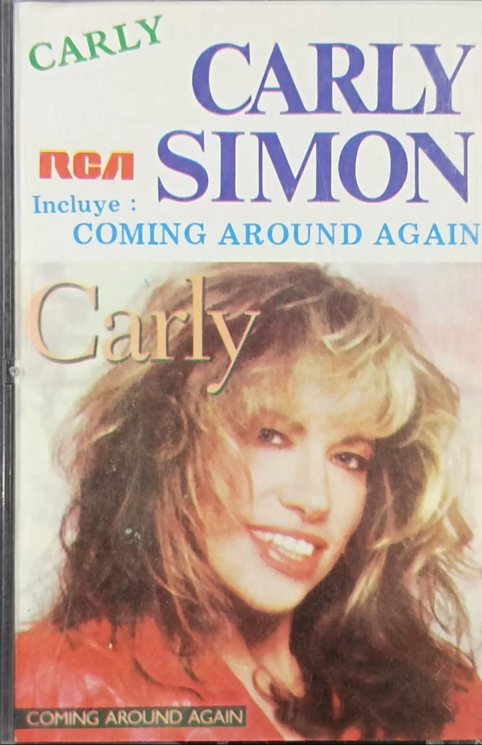 Carly Simon – Coming Around Again cassette usado