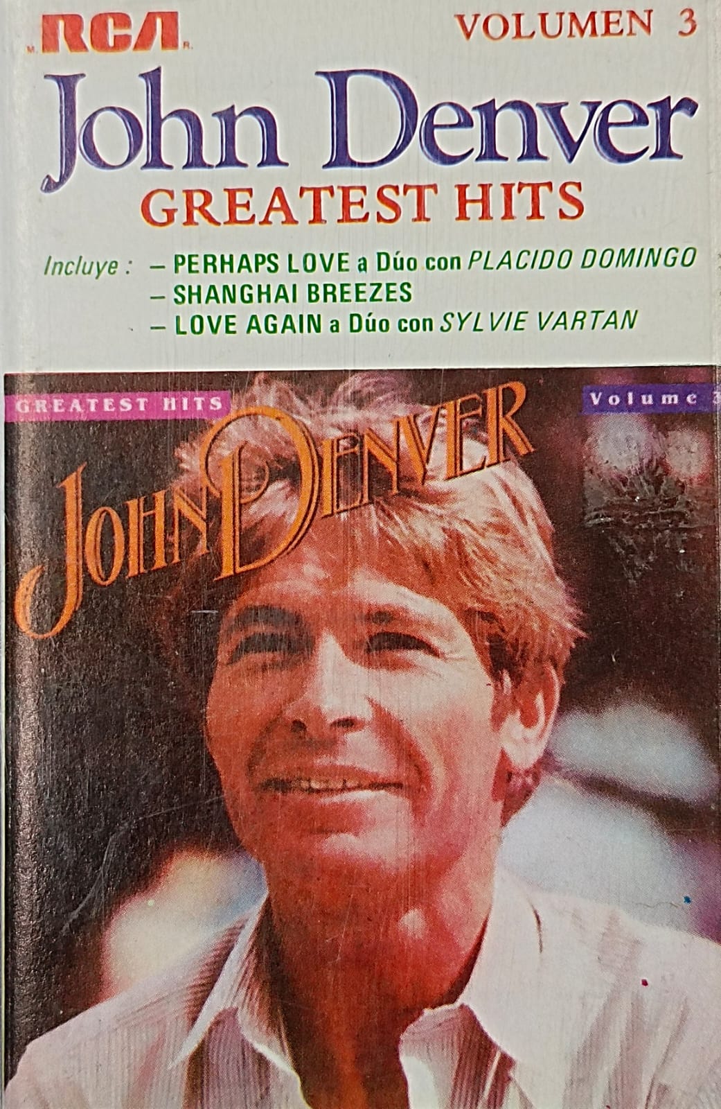 John Denver – Greatest Hits Volume 3 cassette usado