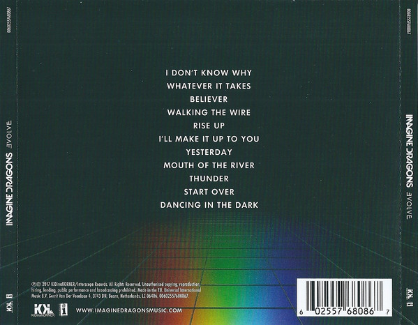 Imagine Dragons – Evolve cd nuevo - Imagen 2
