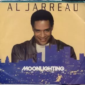 Al Jarreau – Moonlighting Theme    vinilo single 7″ usado