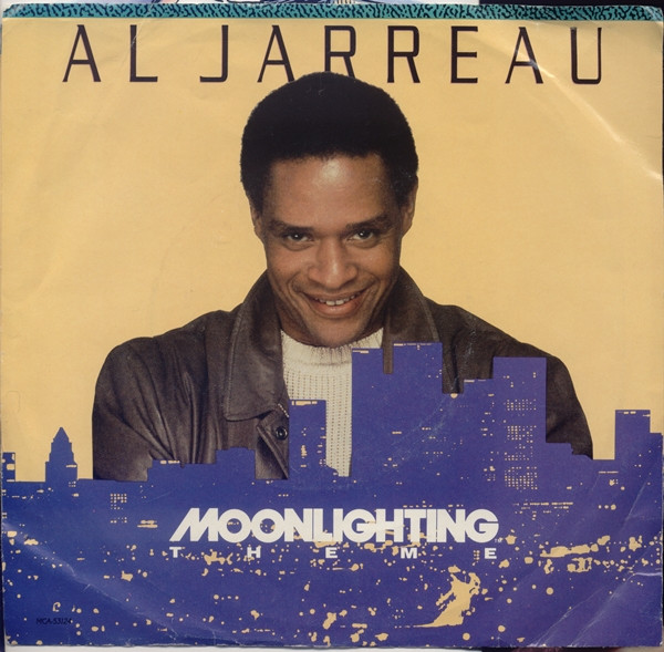 Al Jarreau – Moonlighting Theme vinilo single 7″ usado