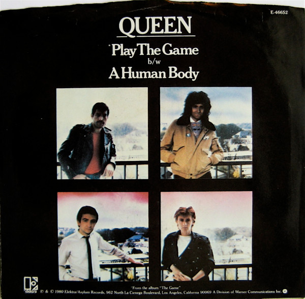 Queen – Play The Game vinilo single 7″ usado - Imagen 2