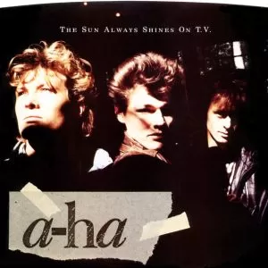 a-ha – The Sun Always Shines On T.V. vinilo single 7" usado