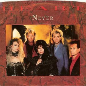 Heart – Never vinilo single 7″ usado