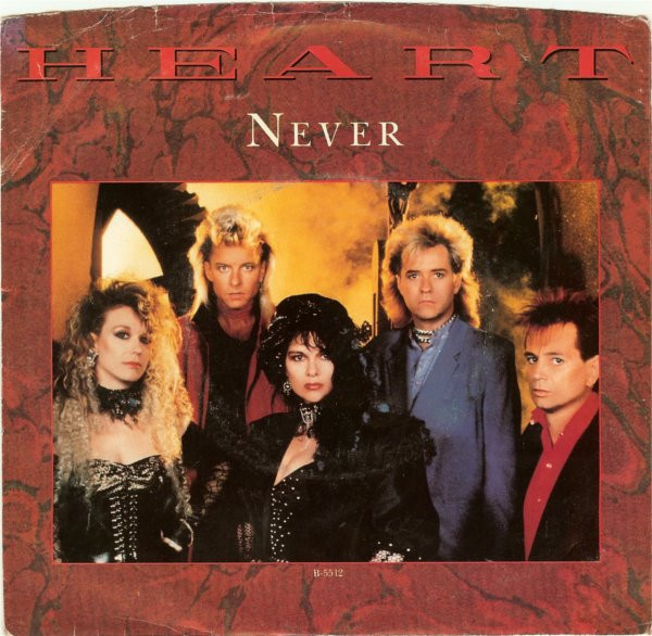 Heart – Never vinilo single 7″ usado