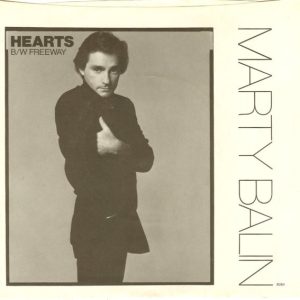 Marty Balin – Hearts B/W Freeway vinilo single 7″ usado