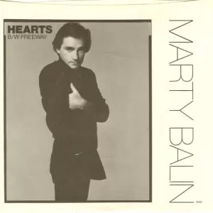 Marty Balin – Hearts B/W Freeway vinilo single 7″ usado