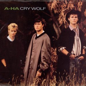 a-ha – Cry Wolf   vinilo single 7" usado
